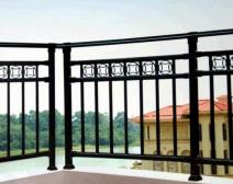 陽臺(tái)護(hù)欄一角